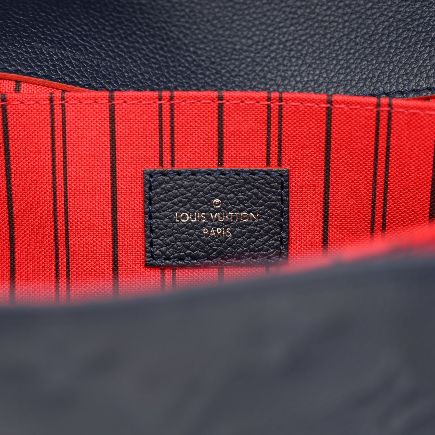 Empreinte Pochette Metis Marine Rouge