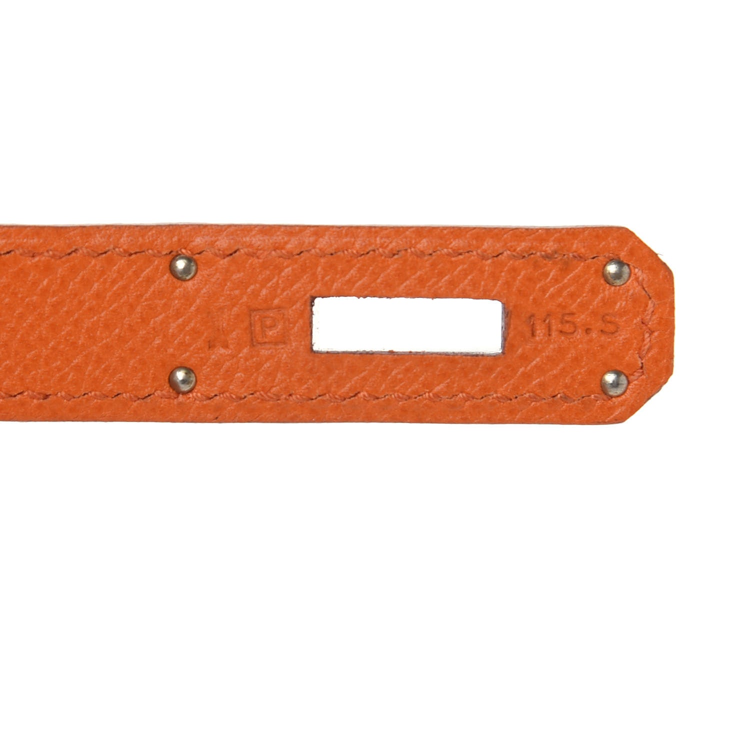 Hermes Epsom Birkin 35 Orange 7 of 11