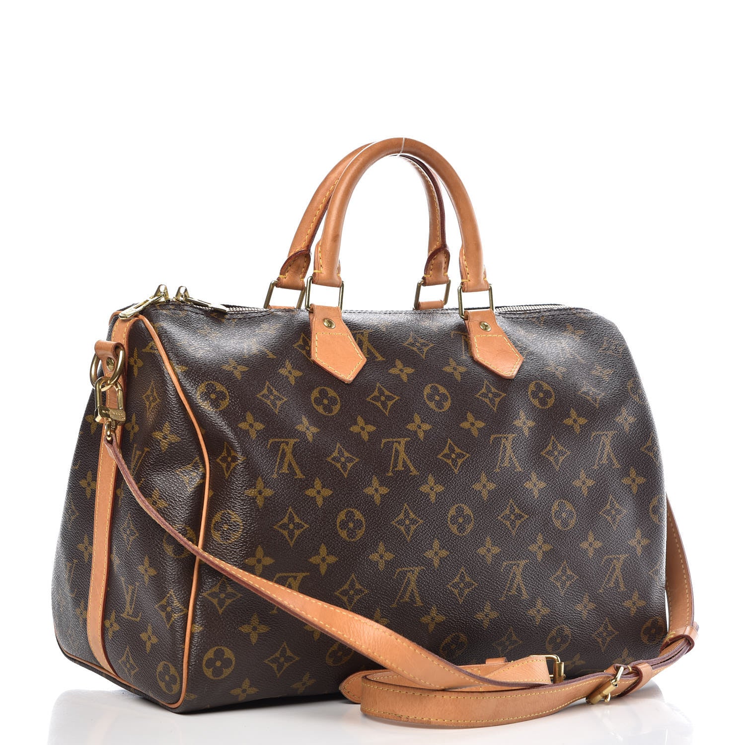 Louis Vuitton Monogram Speedy Bandouliere 35 4 of 20