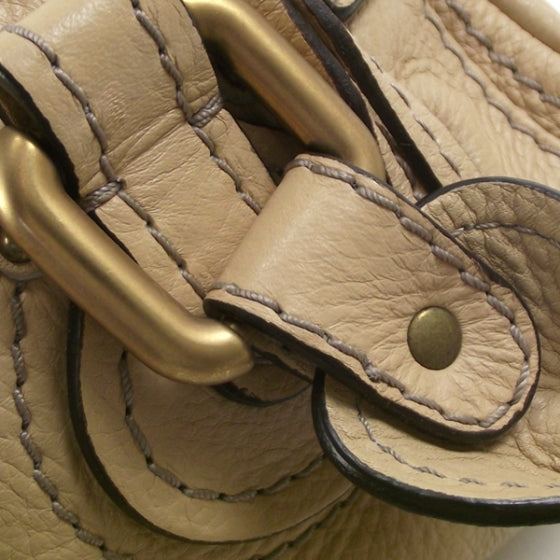 Leather Small PADDINGTON Beige