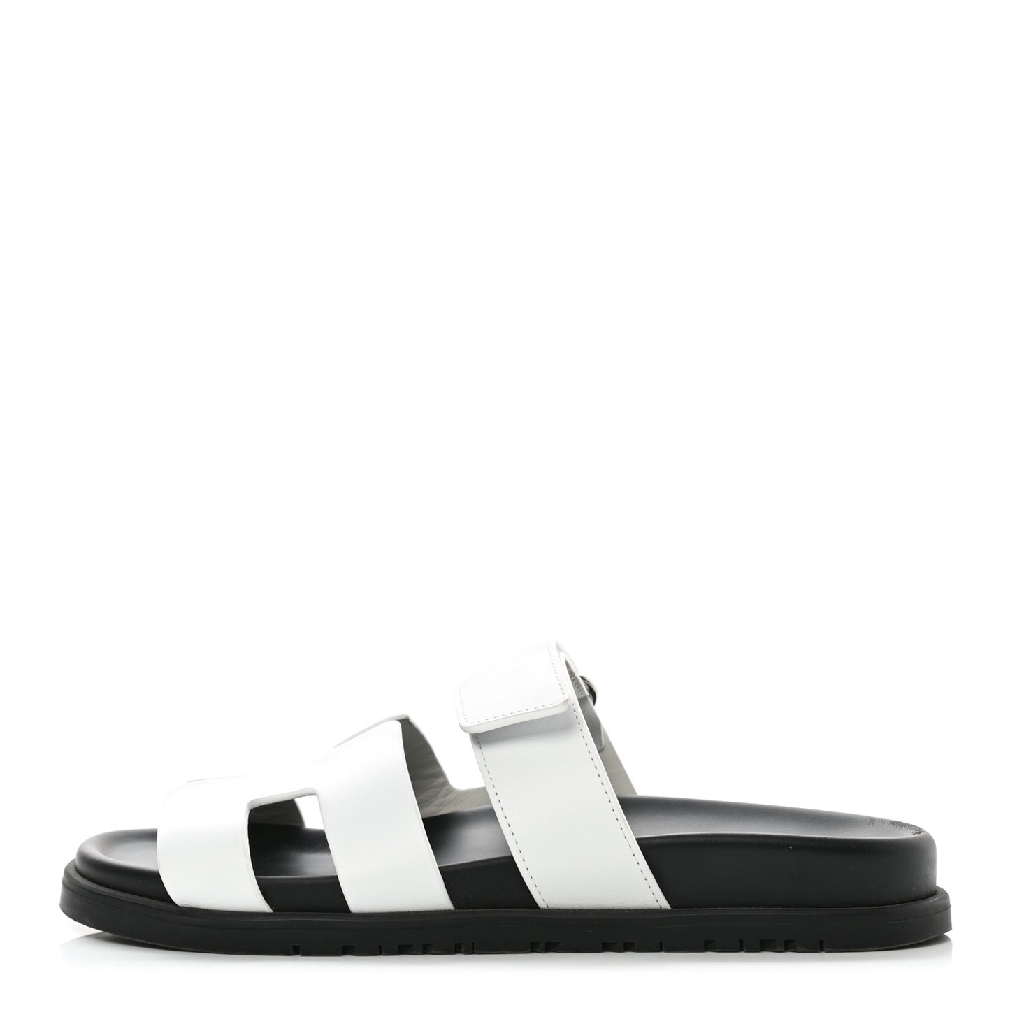 Calfskin Womens Chypre Sandals 36 White