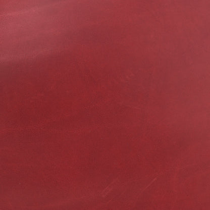 Saint Laurent Smooth Calfskin Paris VII Large Flat Hobo Red 12 of 13