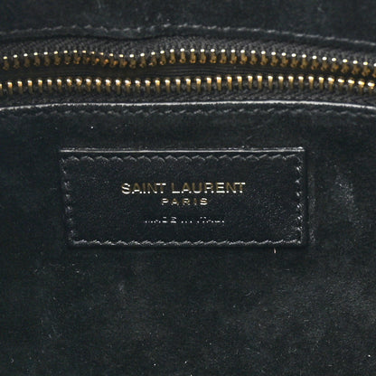 Saint Laurent Smooth Calfskin Le 5 A 7 Hobo Black 6 of 11