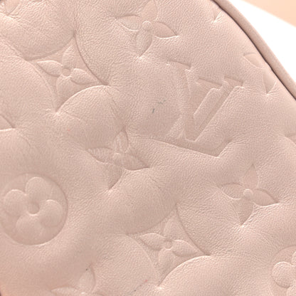 Louis Vuitton Lambskin Embossed Monogram Fall In Love Sac Coeur Light Pink 10 of 10