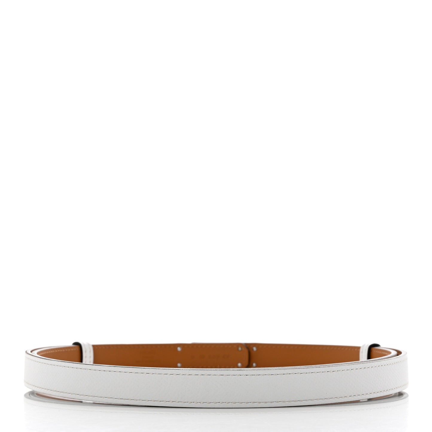 Epsom Kelly Belt White
