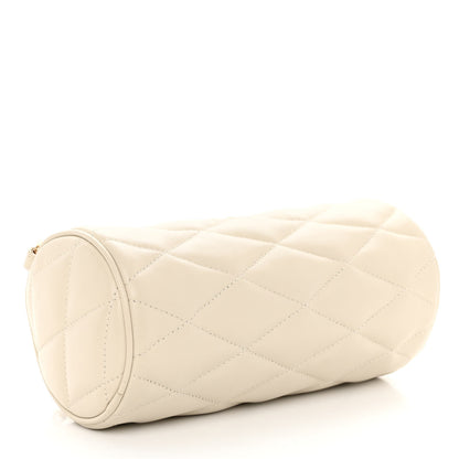 Saint Laurent Lambskin Monogram Mini Sade Tube Bag Crema Soft 4 of 9
