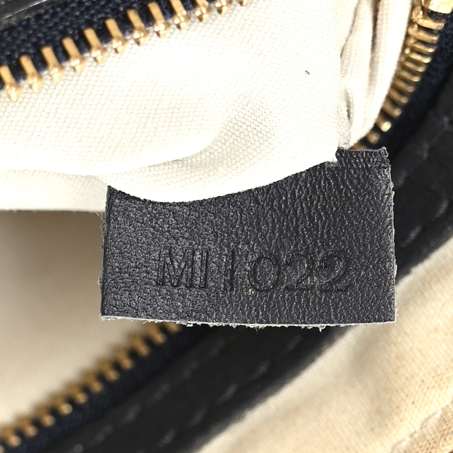 Mini Monogram Alma Long Blue