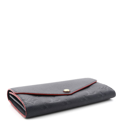 Louis Vuitton Empreinte Sarah Wallet NM Marine Rouge 4 of 8