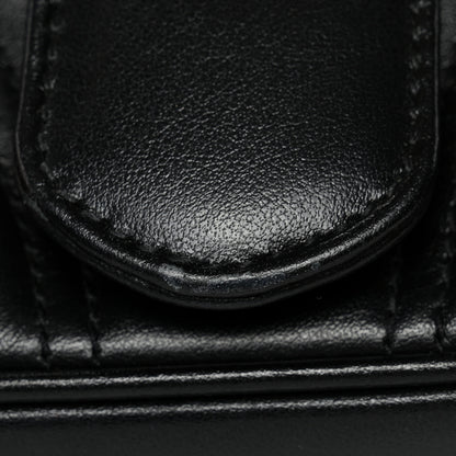 Gucci Calfskin Matelasse Mini GG Marmont Shoulder Bag Black 11 of 11