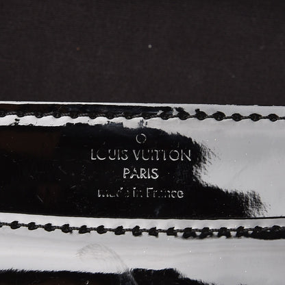 Louis Vuitton Patent Chain Louise MM Black 7 of 8