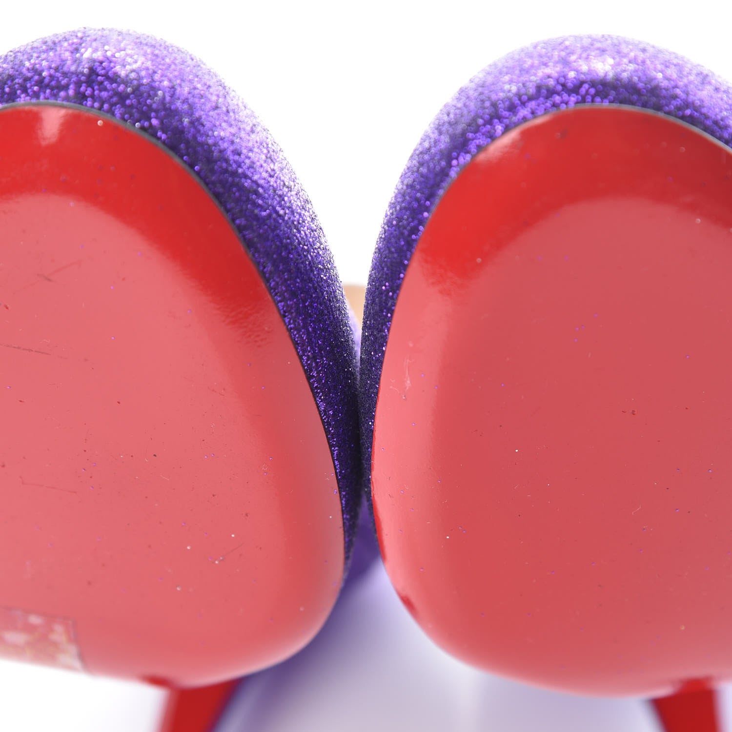 Christian Louboutin Mini Glitter 100 Pumps 39 Purple 8 of 12