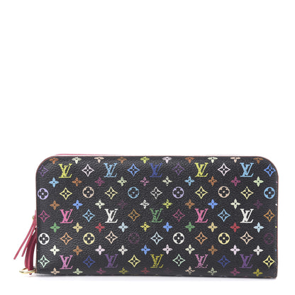 Louis Vuitton Monogram Multicolor Insolite Wallet Black Grenade 1 of 6