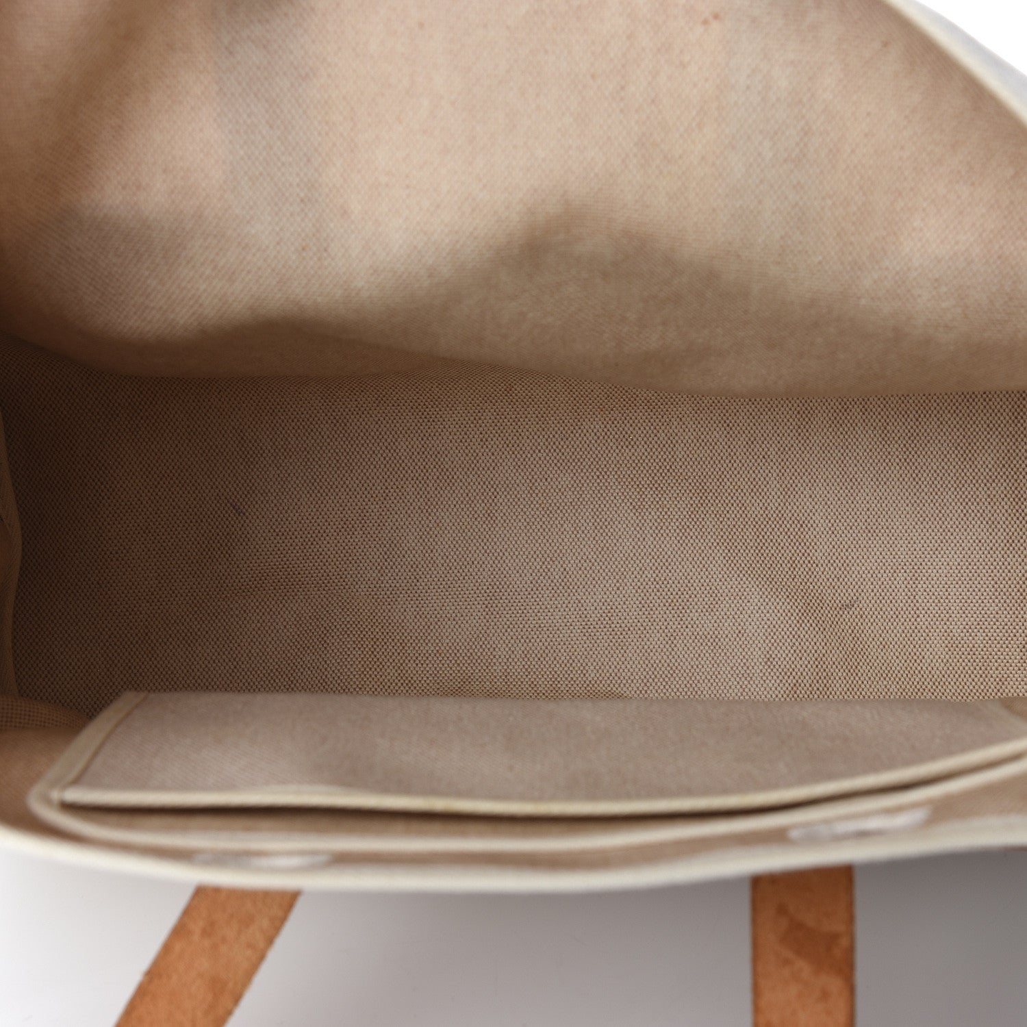 Hermes Toile Herbag Cabas Sand 6 of 9