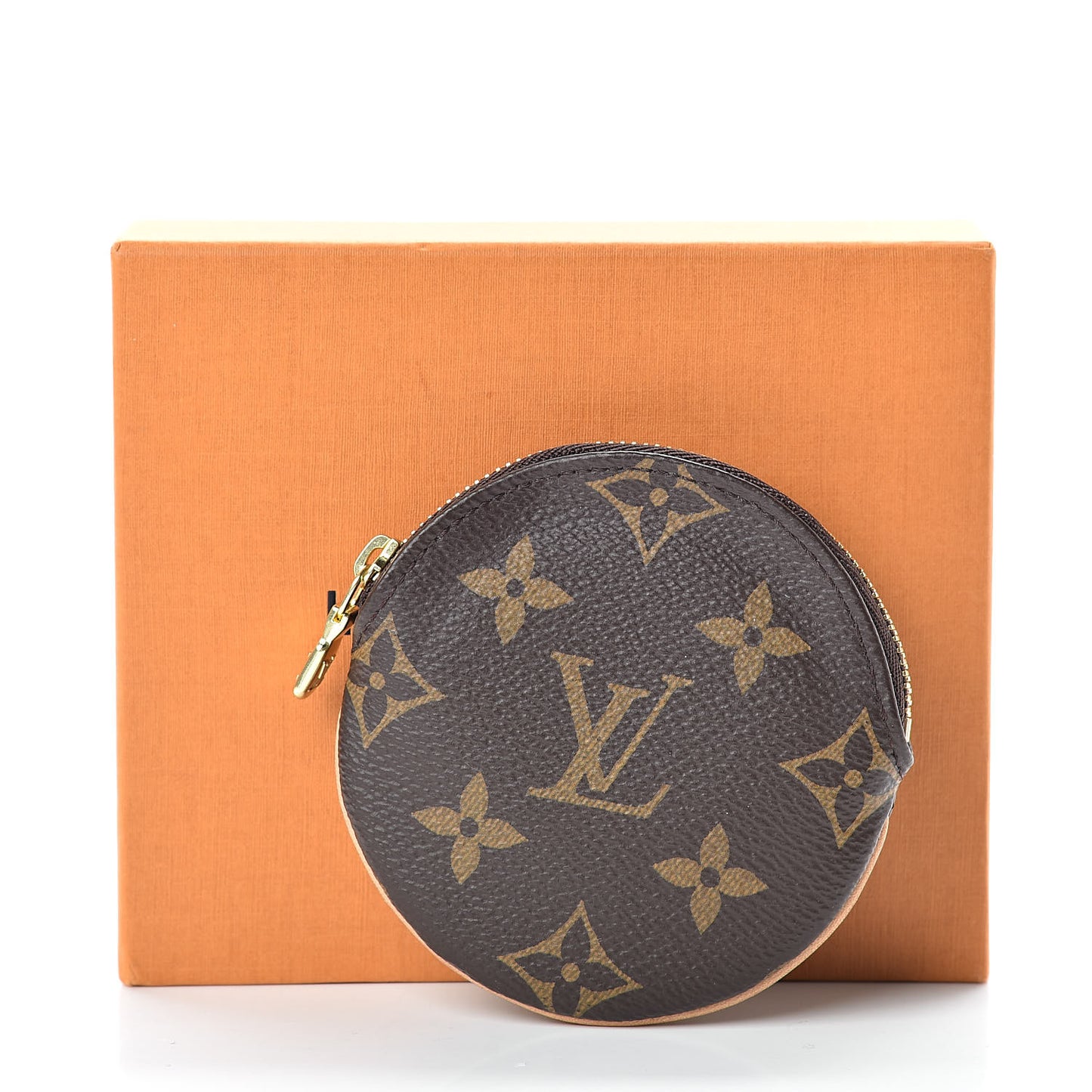 Monogram Round Coin Purse