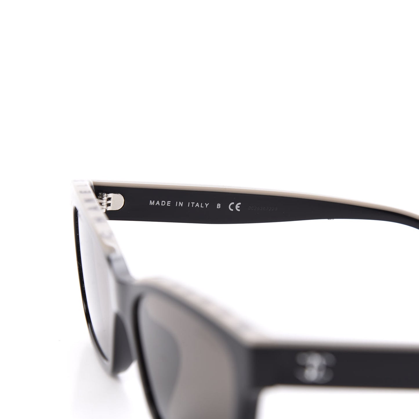 Acetate Square Sunglasses 5417-A Black