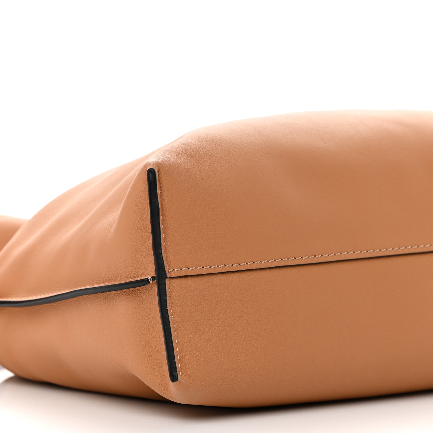 Loewe Nappa Flamenco Knot Clutch Warm Desert 9 of 10