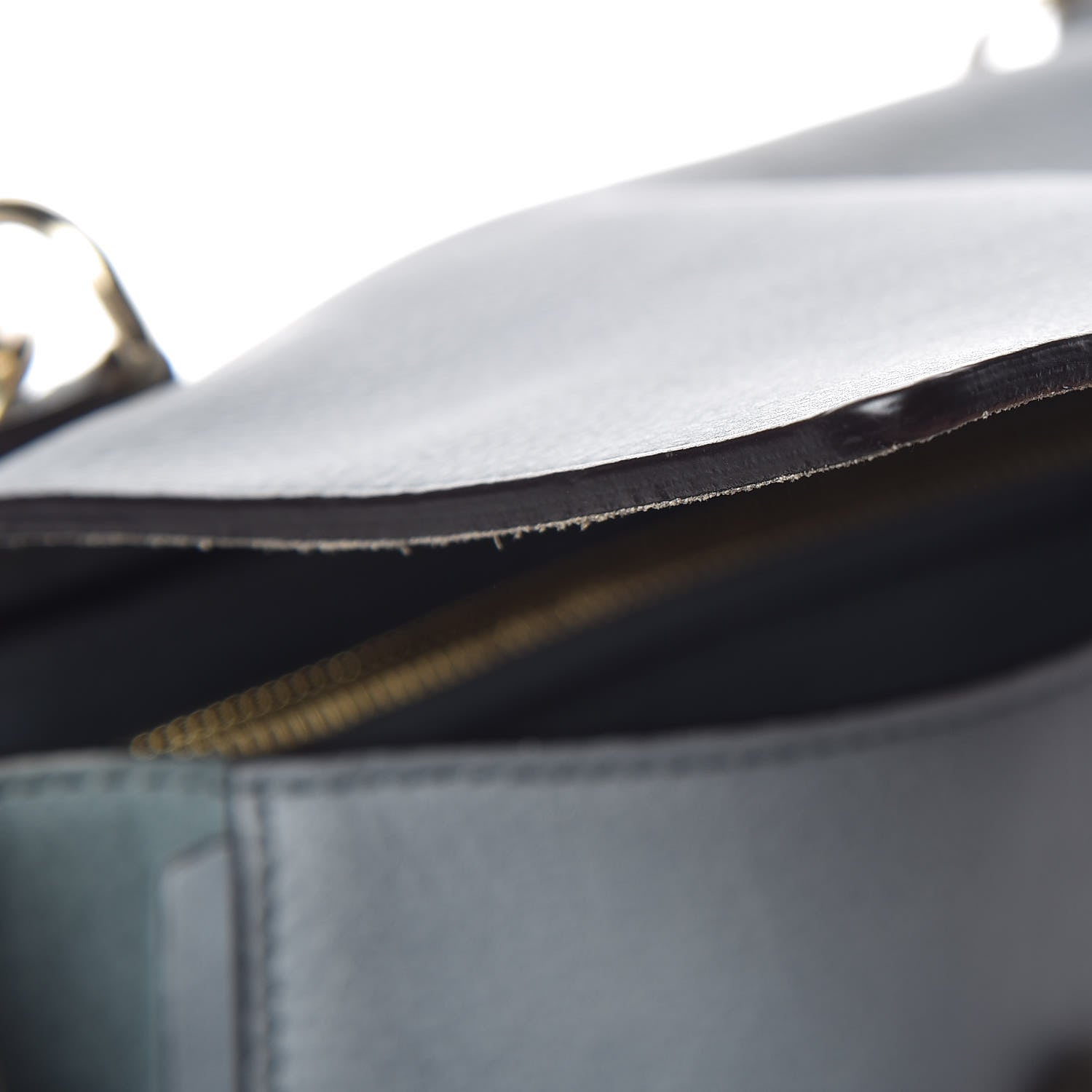 Chloe Calfskin Small Faye Day Shoulder Bag Cloudy Blue 19 of 26