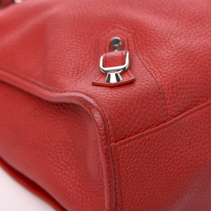 Balenciaga Vibrato Calfskin Classic Silver Hardware City Rouge Cerise 9 of 14