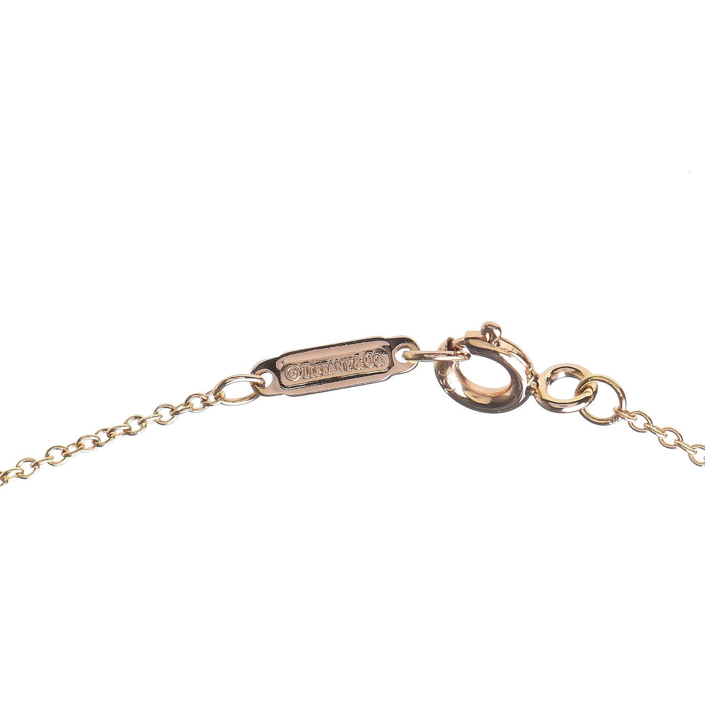 18K Rose Gold Diamond Atlas Bar Pendant Necklace