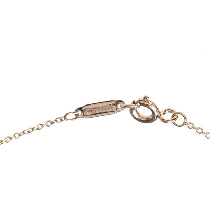 Tiffany 18K Rose Gold Diamond Atlas Bar Pendant Necklace 6 of 6