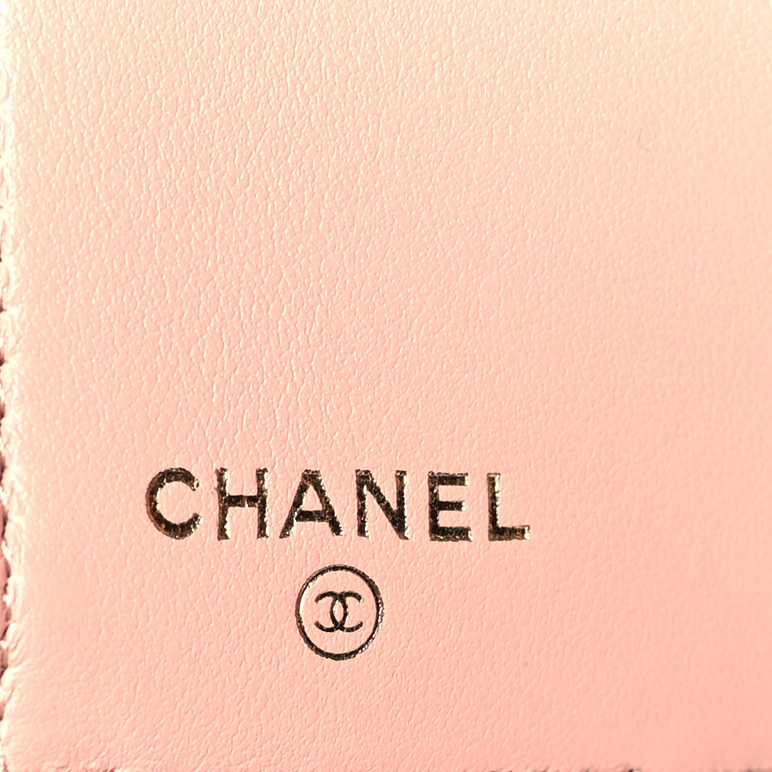 Chanel Caviar Quilted Boy Compact Wallet Pink 6 of 7