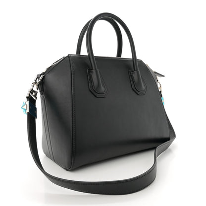 Givenchy Calfskin Signature Logo Small Antigona Black 3 of 12
