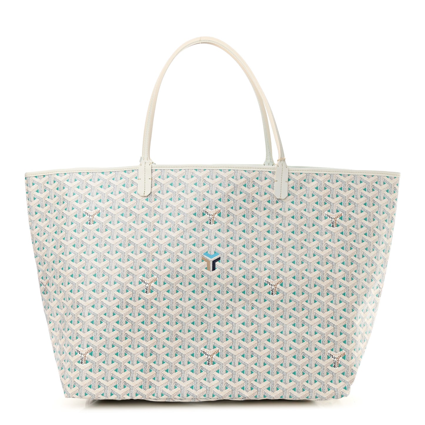 Goyardine Saint Louis Claire Voie GM White Opaline