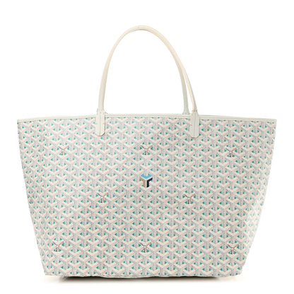 Goyard Goyardine Saint Louis Claire Voie GM White Opaline 3 of 11