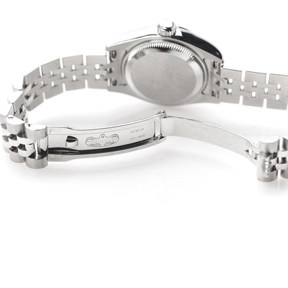 Rolex Stainless Steel 18K White Gold 26mm Oyster Perpetual Datejust Watch Silver 179174 6 of 6
