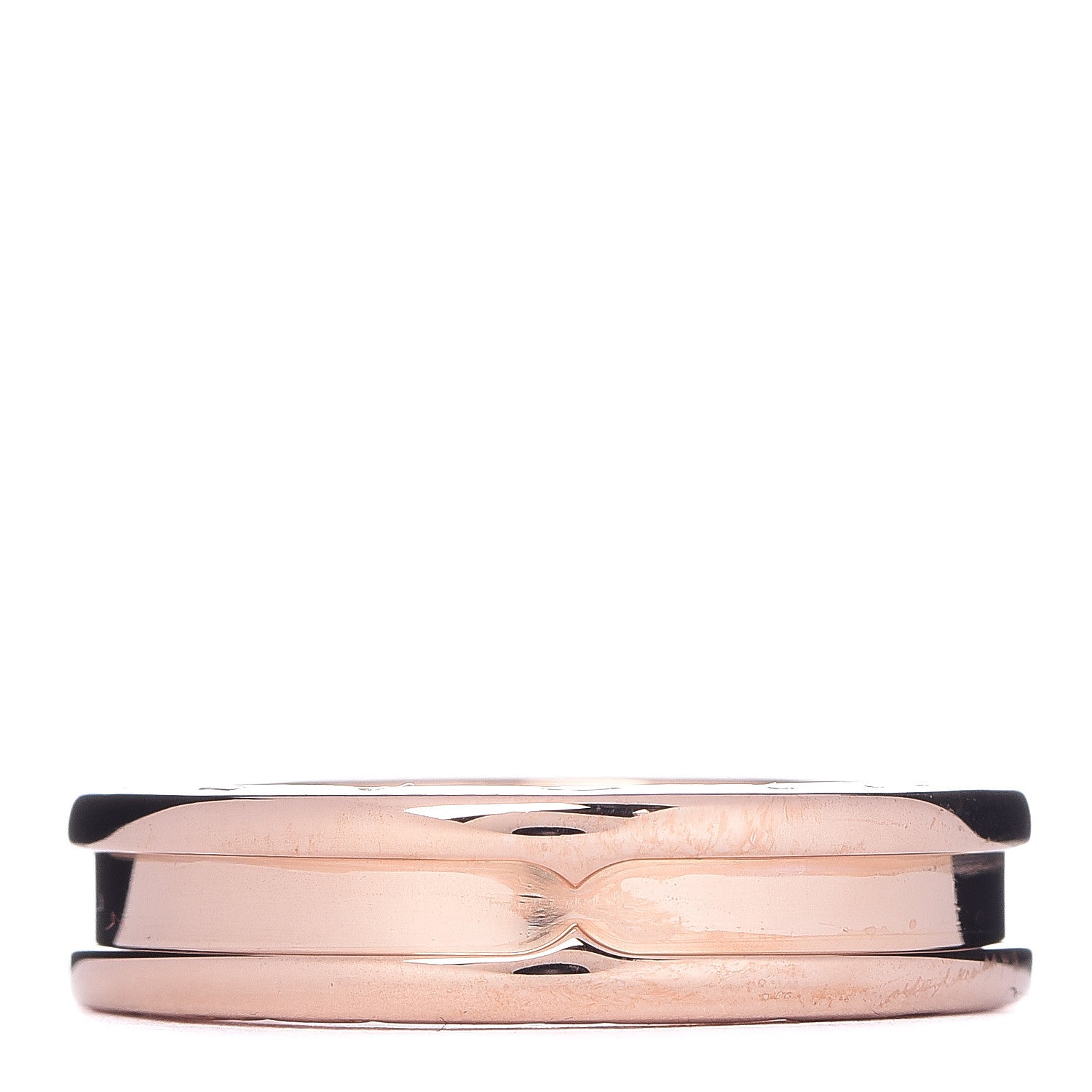 Bulgari 18K Rose Gold B.Zero1 One-Band Ring 48 4.5 1 of 5