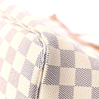 Louis Vuitton Damier Azur Neo Neverfull GM Rose Ballerine 11 of 17
