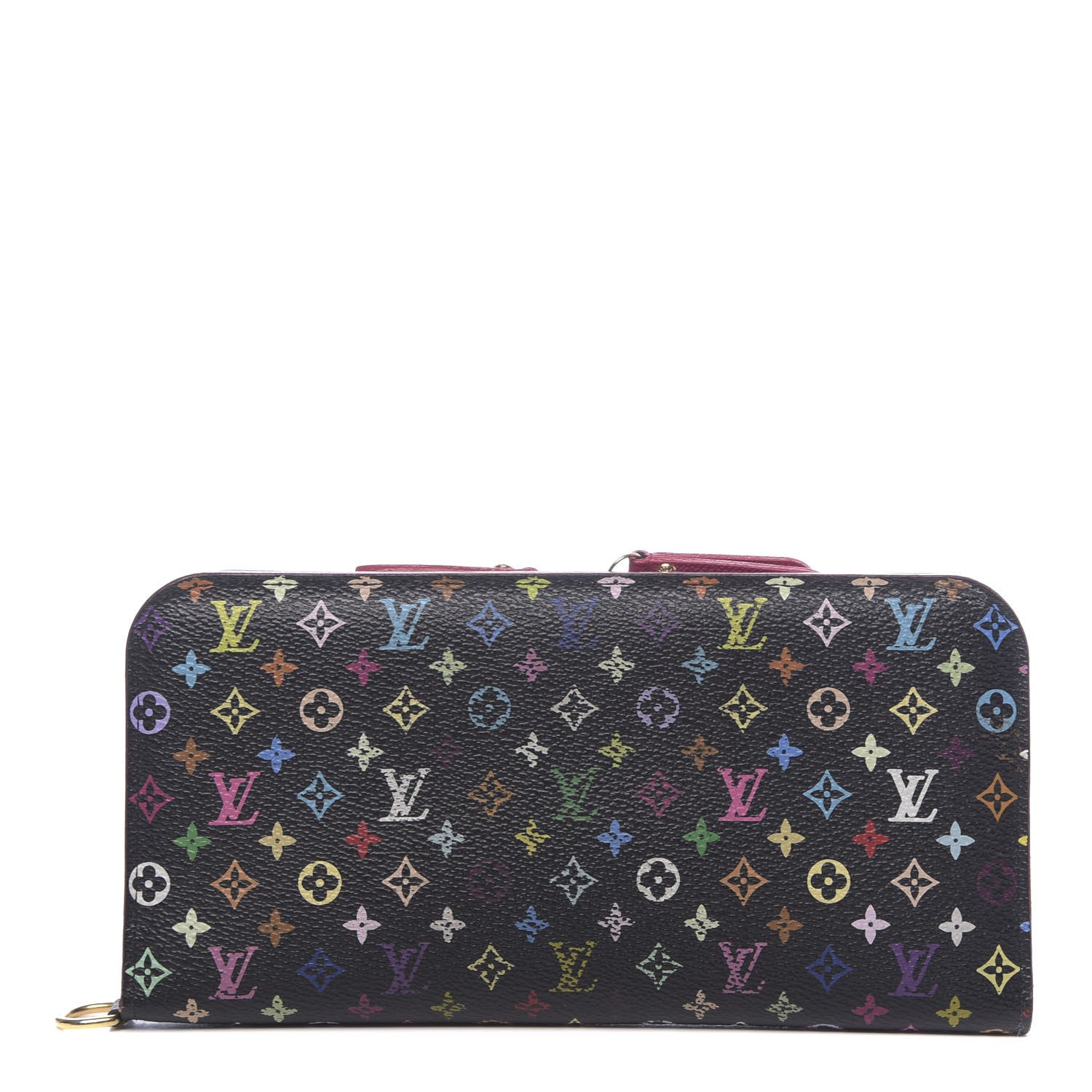 Louis Vuitton Monogram Multicolor Insolite Wallet Black Grenade 1 of 12