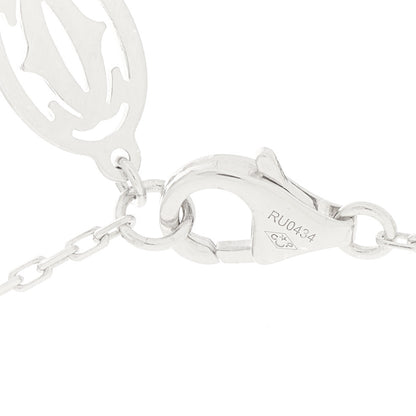 Cartier 18K White Gold Diamond LM D'Amour Pendant Necklace 4 of 6