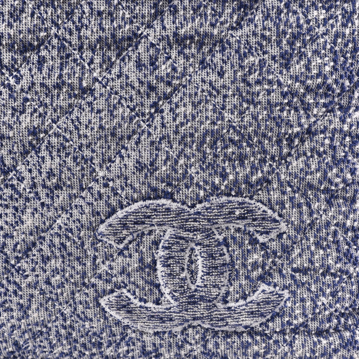 Terry Cotton Fizzy Tote Navy White