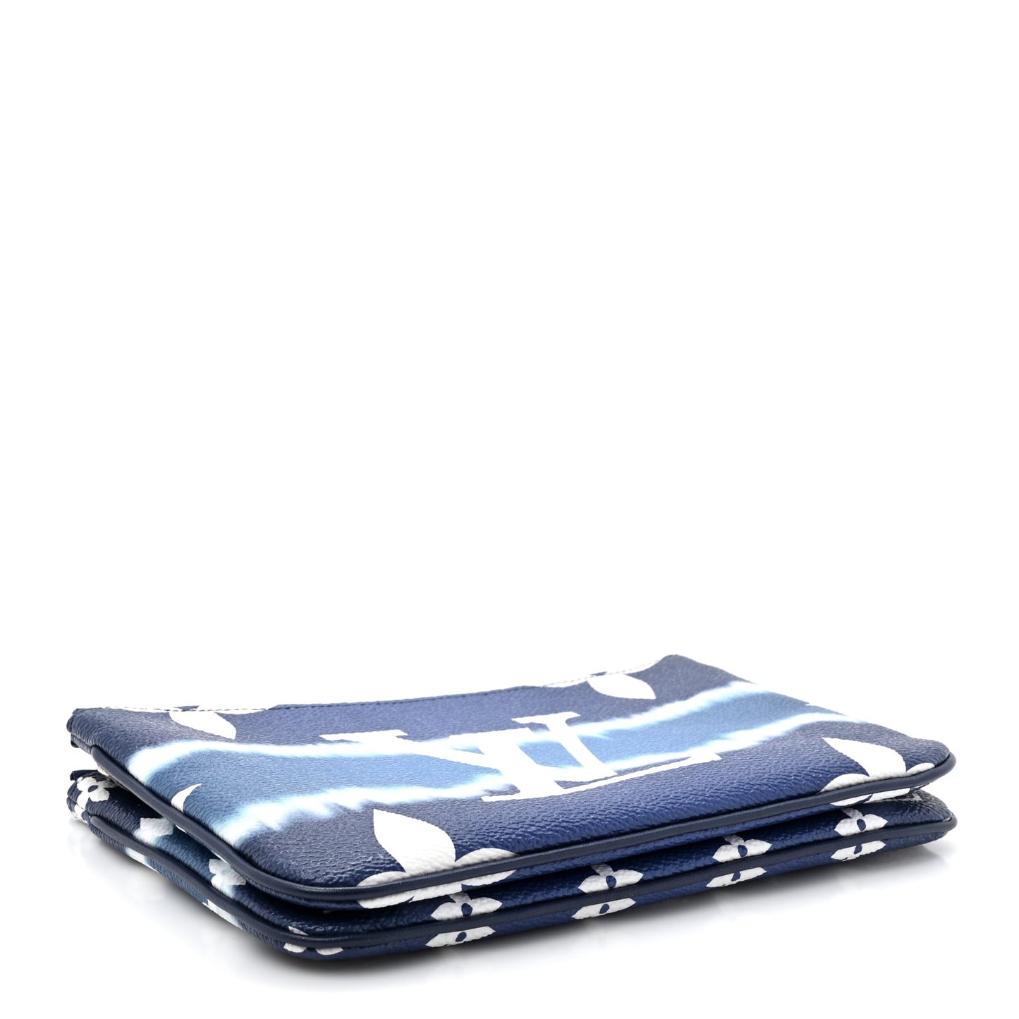 Monogram Giant Escale Double Zip Pochette Blue