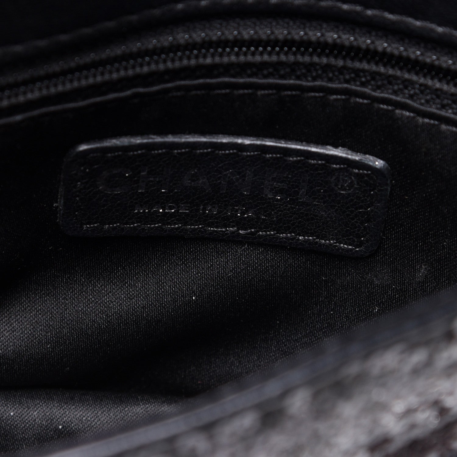 Chanel Sequin Lambskin Mini Moonlight on Water Flap Black 5 of 10