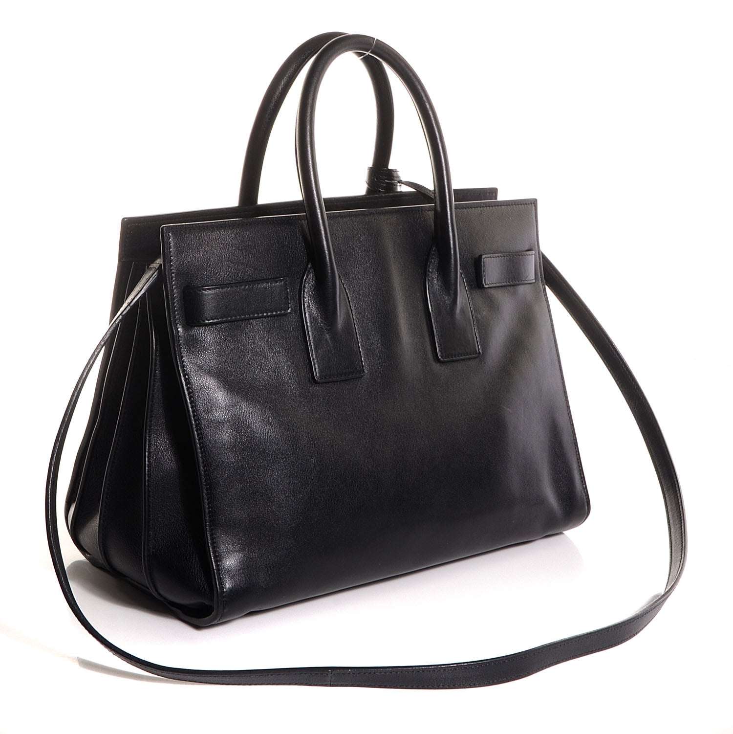 Saint Laurent Calfskin Small Sac De Jour Black 3 of 10