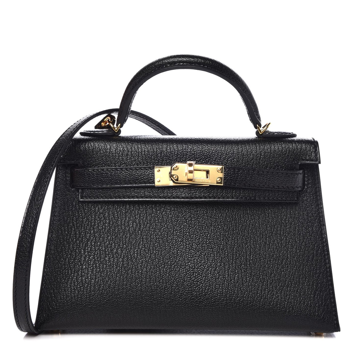 Chevre Mysore Mini Kelly Sellier 20 Black