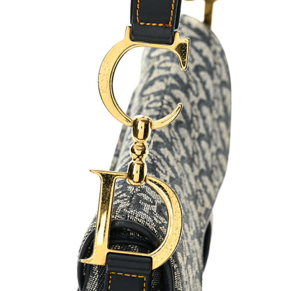 Christian Dior Monogram Saddle Bag Blue 11 of 13