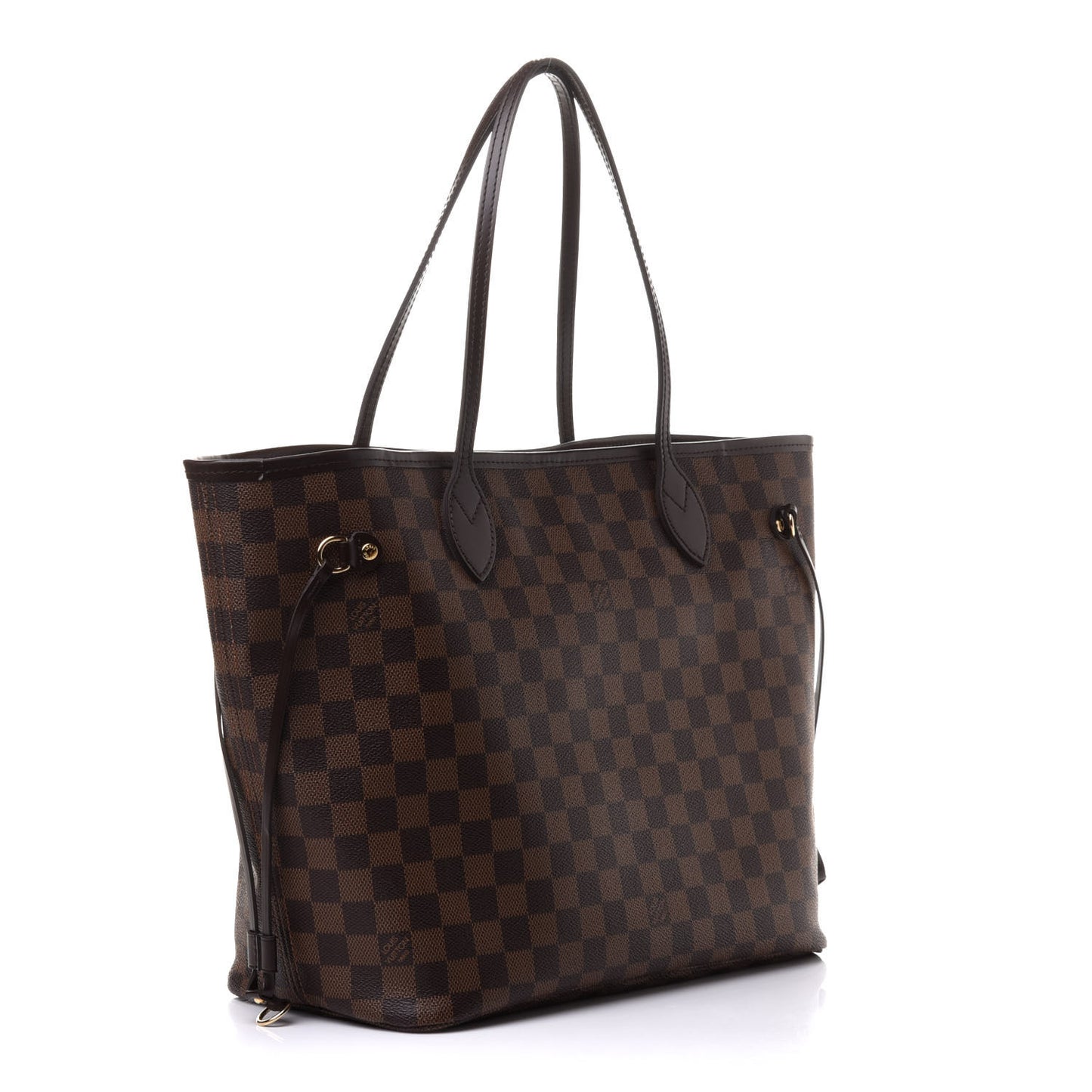 Damier Ebene Neo Neverfull MM Rose Ballerine