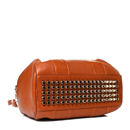 Alexander Wang Pebbled Lambskin Rocco Gold Hardware Brown 7 of 16
