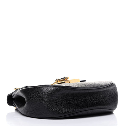 Chloe Grained Lambskin Mini Drew Shoulder Bag Black 4 of 13