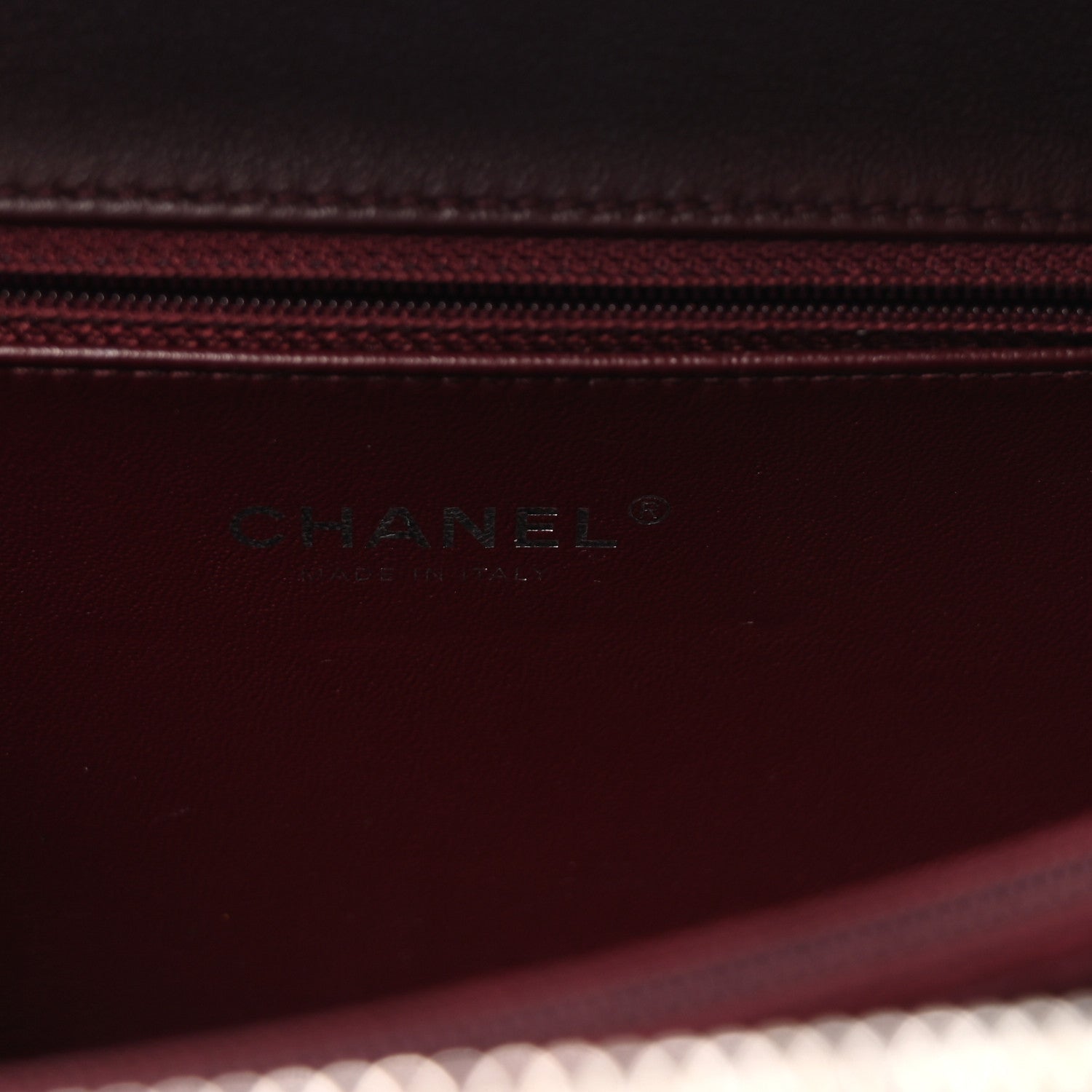 Chanel Metallic Caviar Quilted Medium CC Filigree Vanity Case Silver 6 of 10