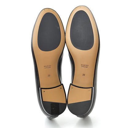 Gucci Calfskin Womens Jordaan Loafers 39 Black 5 of 7