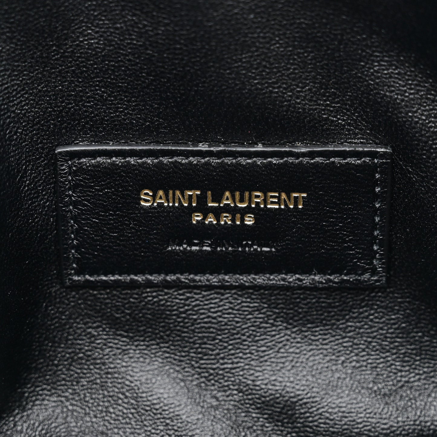 Lambskin Quilted Gaby Zipped Pouch Rouge Cabernet