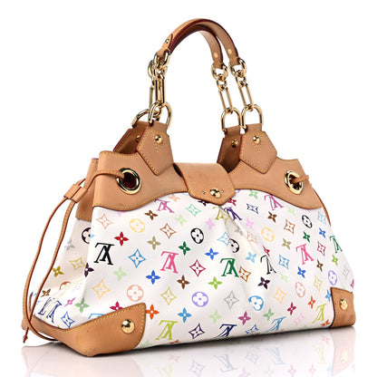 Louis Vuitton Monogram Multicolor Ursula White 3 of 17
