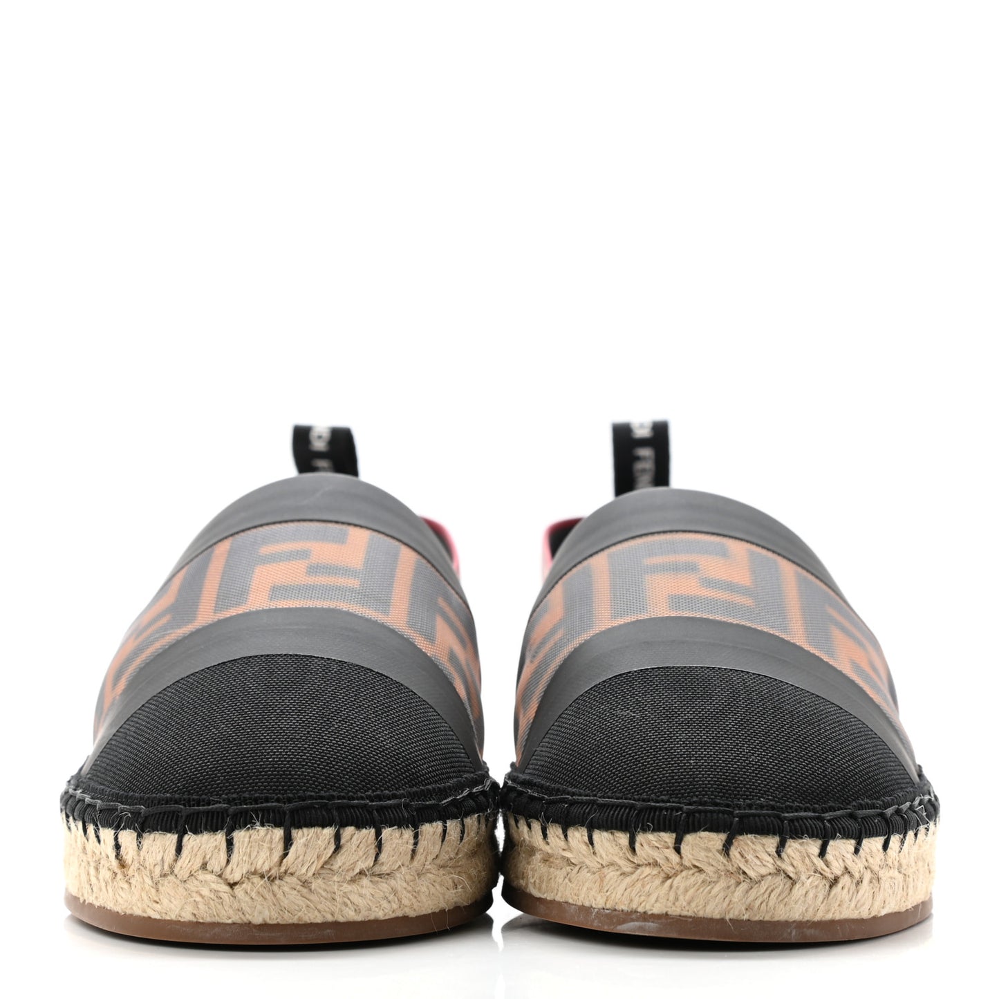 Canvas Mesh FF Colibri Espadrilles 39 Black Tobacco Moro