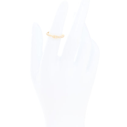 Gucci 18K Yellow Gold Diamond Ouroboros Snake Ring 48 4.5 2 of 6