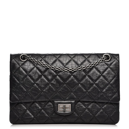Chanel Aged Calfskin Quilted 2.55 Reissue 226 Flap Black 1 of 7