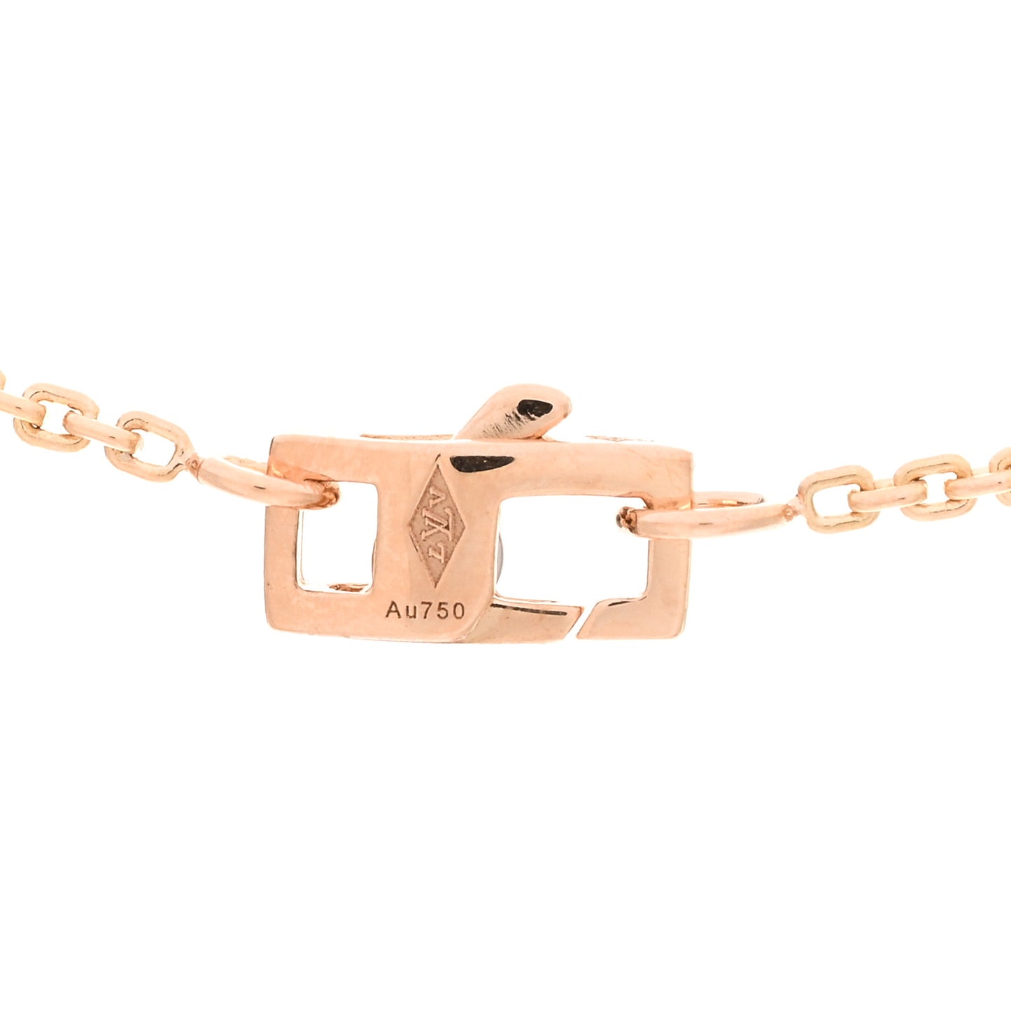 18K Pink Gold Diamond Idylle Blossom LV Pendant Necklace